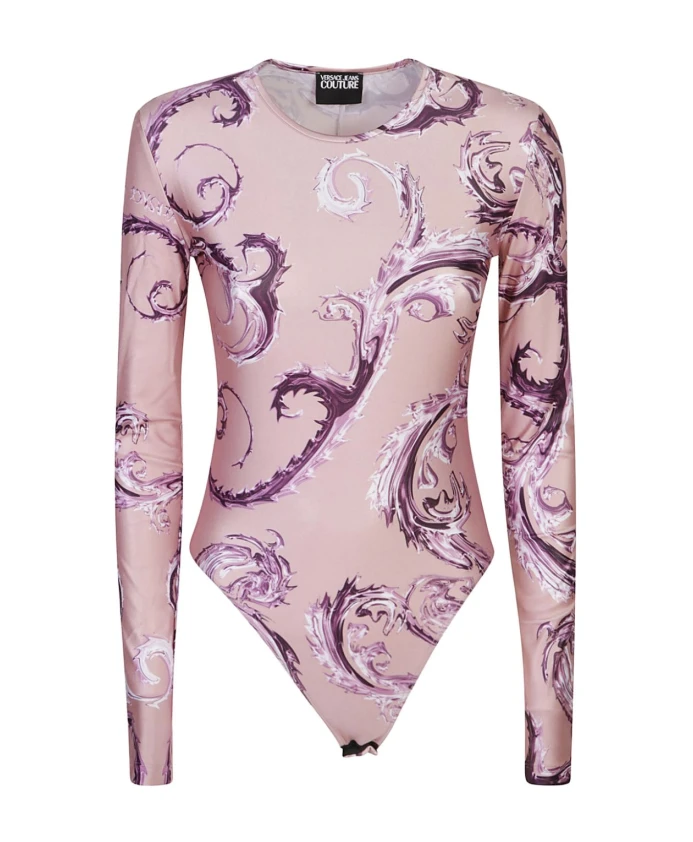 

Розовый топ в неповторимом стиле Versace Jeans Couture, розовый
