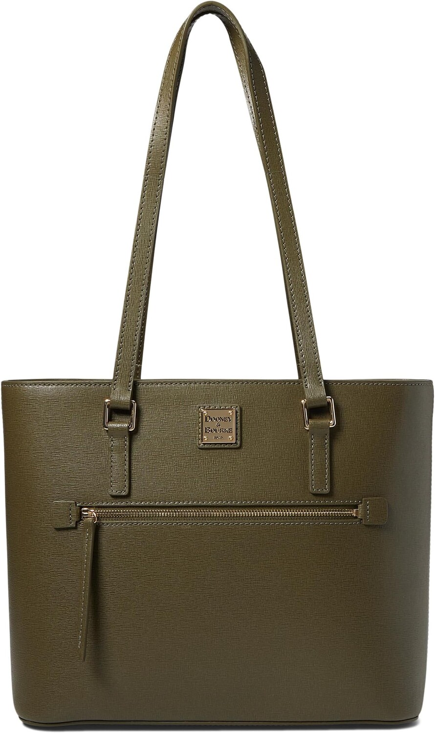 

Сафьяновый шоппер Dooney & Bourke, цвет Olive