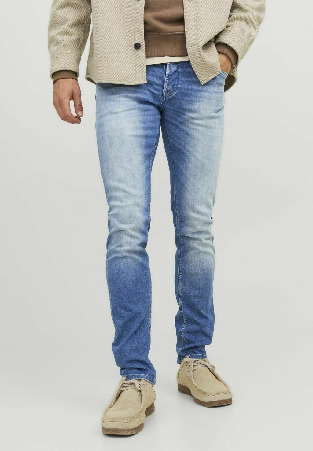

Джинсы приталенного кроя TIM SOLAR JOS 145 Jack & Jones, синий деним