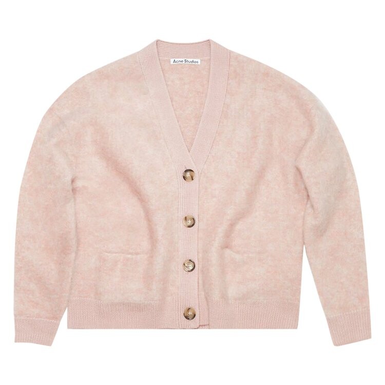 

Кардиган Acne Studios Wool Mohair 'Faded Pink', розовый