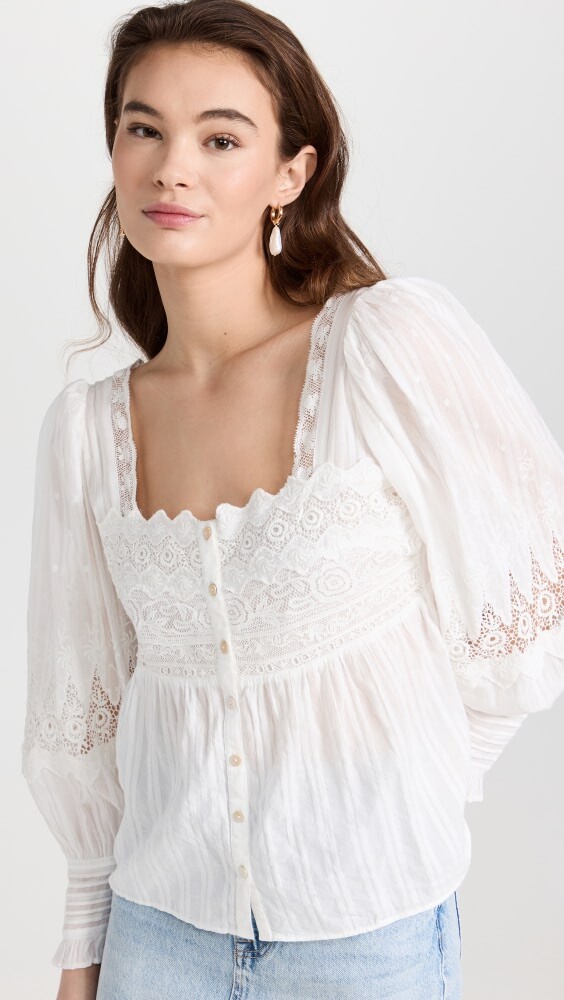 

Блуза LoveShackFancy Anorette