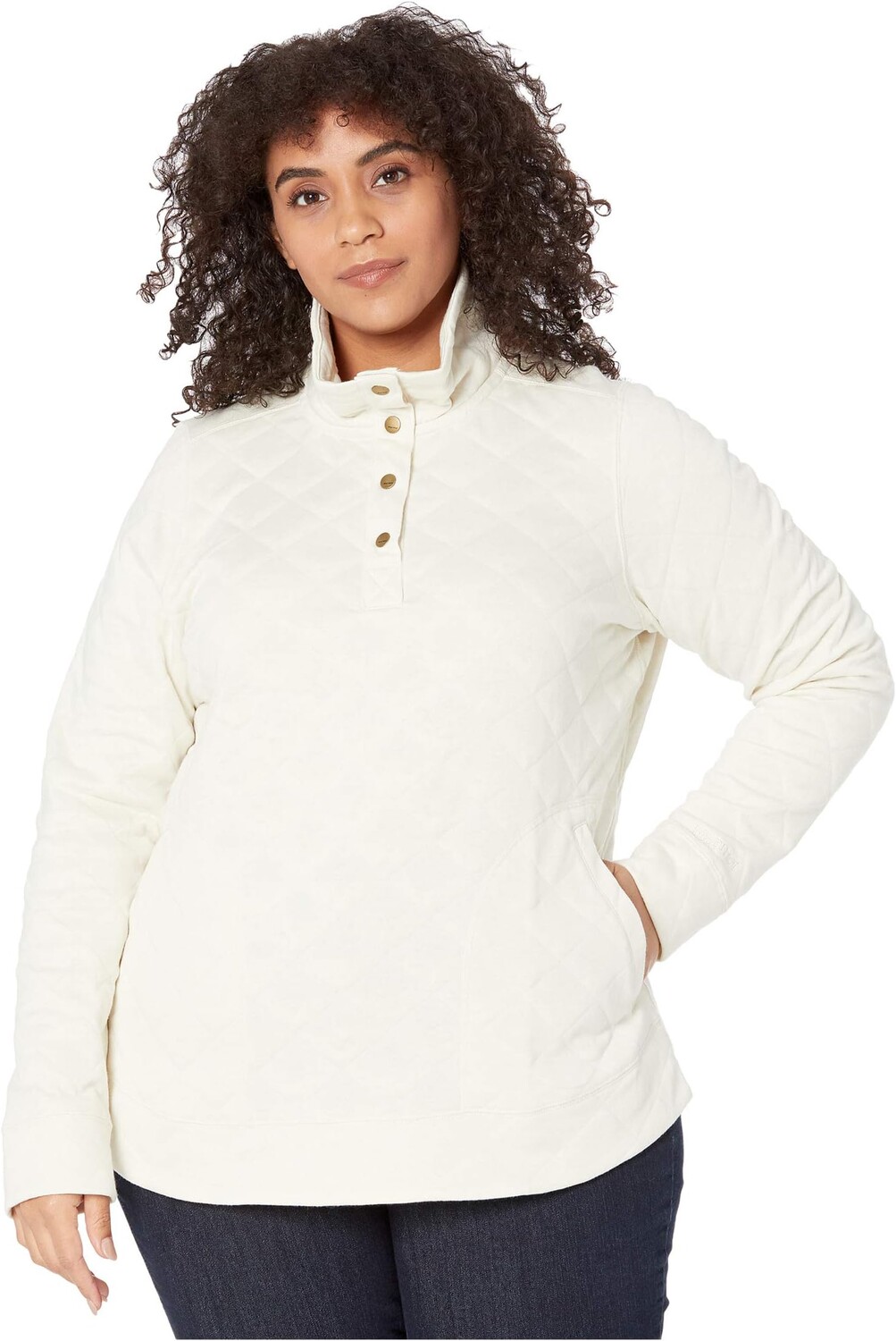 

Толстовка Plus Size Roice Long Sleeve Marmot, цвет Turtledove Heather
