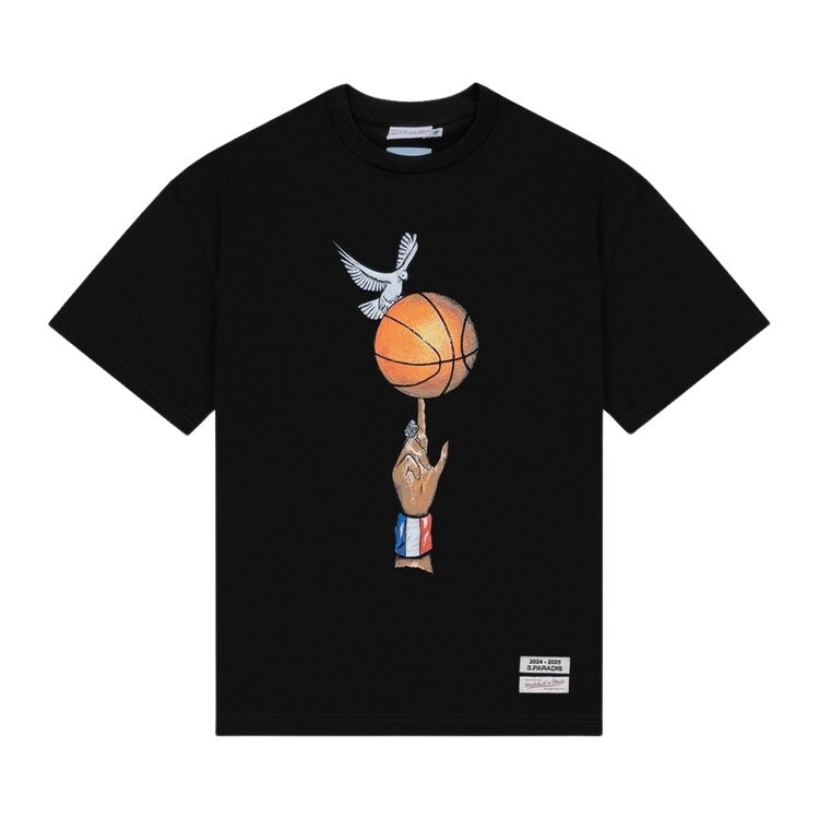 

Футболка 3.PARADIS x NBA Heavyweight Graphic Ball Tee, черный
