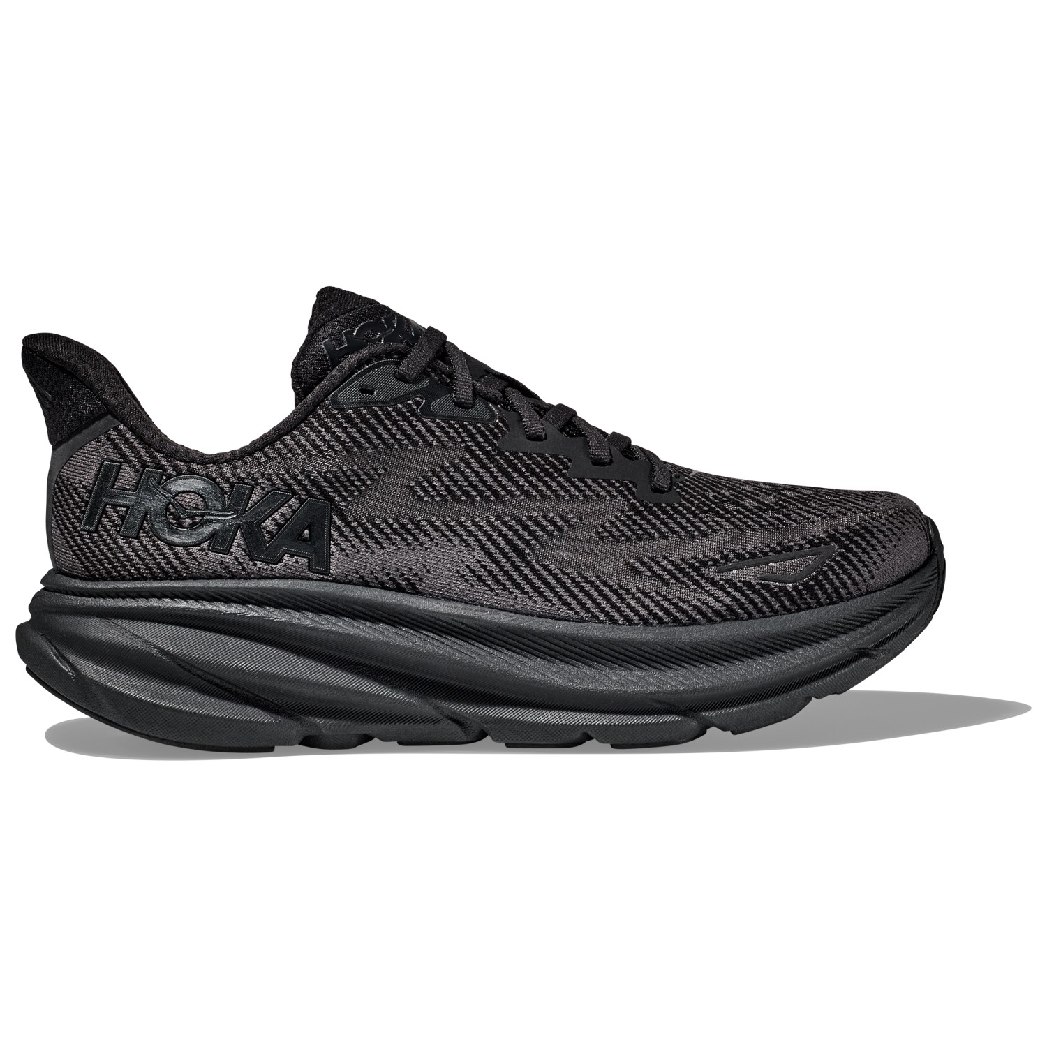 Беговая обувь Hoka Women's Clifton 9, цвет Black/Black