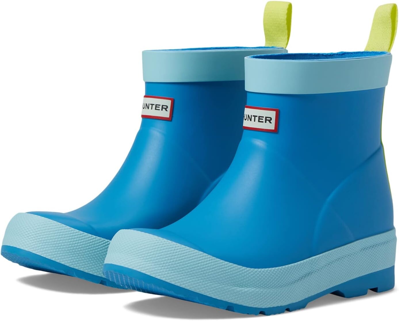 

Резиновые сапоги Play Boot Hunter, цвет Poolhouse Blue/Bleached Blue/Illuminating Yellow