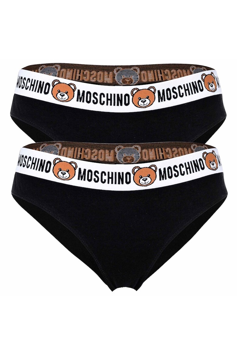 

Бразильское бикини - 2 пары Moschino Underwear, черный