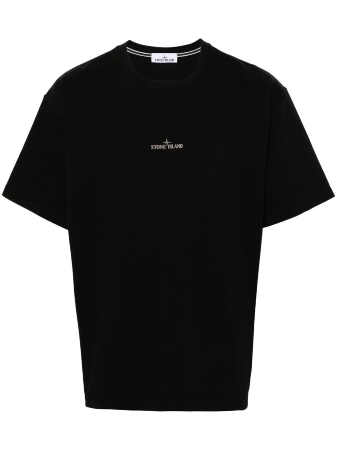 

Stone Island футболка с аппликацией Compass, черный