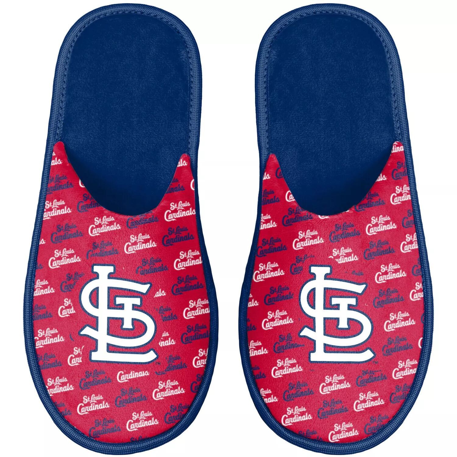 

Молодежные тапочки FOCO St. Louis Cardinals Team Unbranded