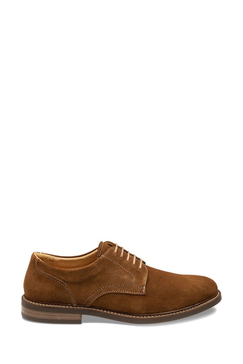 

Гладкие туфли дерби Franklin из замши Loake, коричневый
