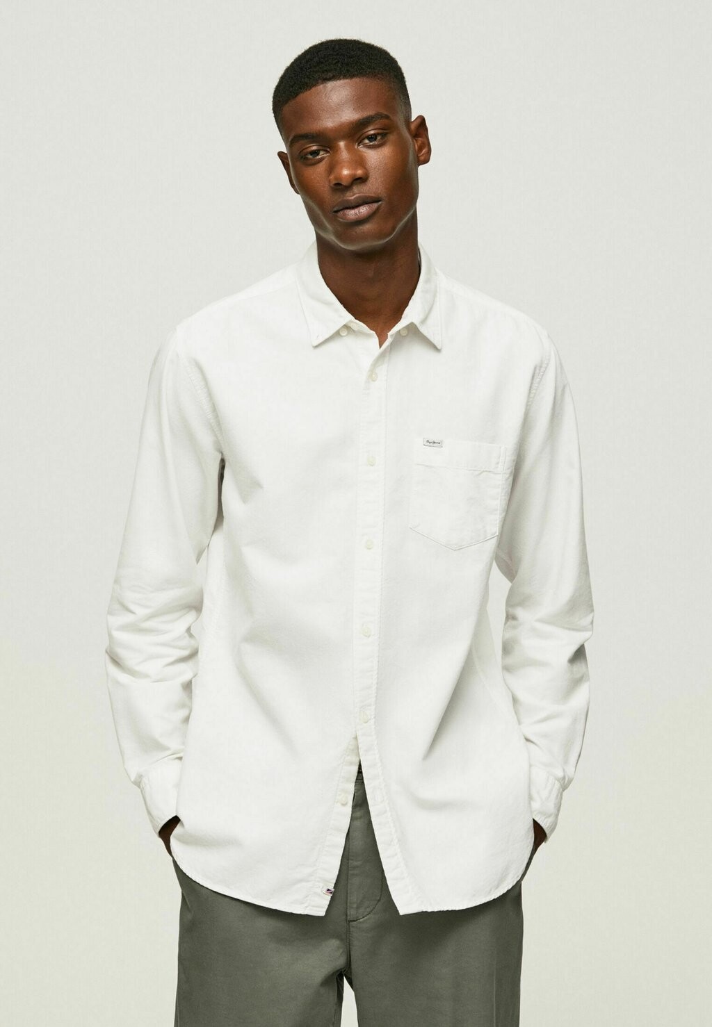 

Рубашка FABIO Pepe Jeans, цвет white