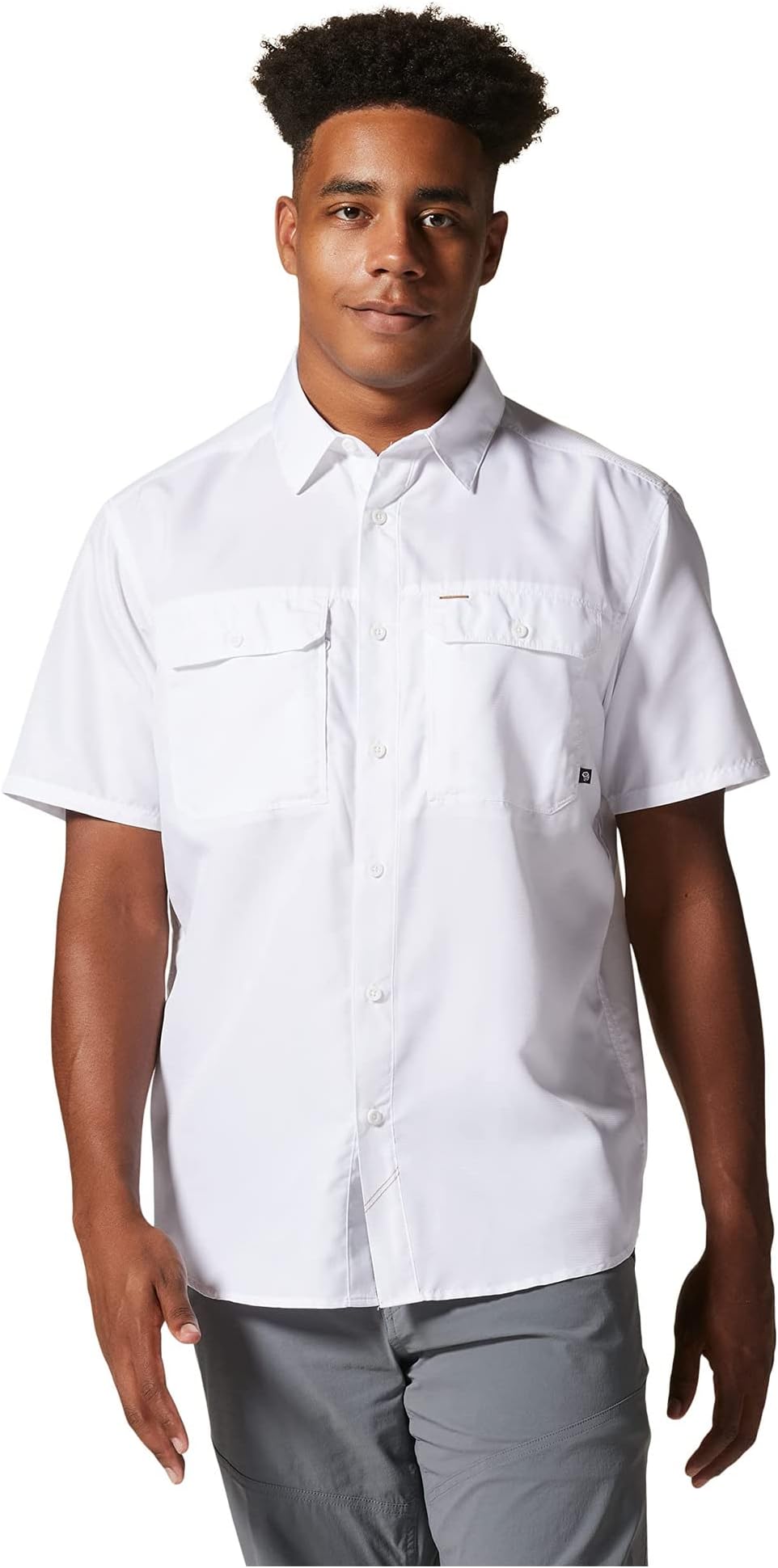 Рубашка с коротким рукавом Big & Tall Canyon Mountain Hardwear, белый mountain 120х60 white waterwood