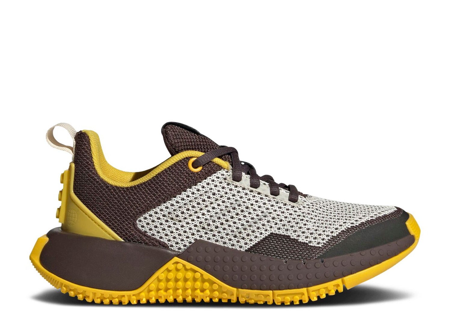 

Кроссовки adidas Lego X Sport Pro J 'Ecru Tint Equipment Yellow', коричневый