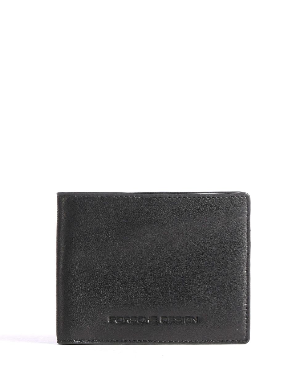 RFID-кошелек из зернистой яловой кожи Porsche Design, черный