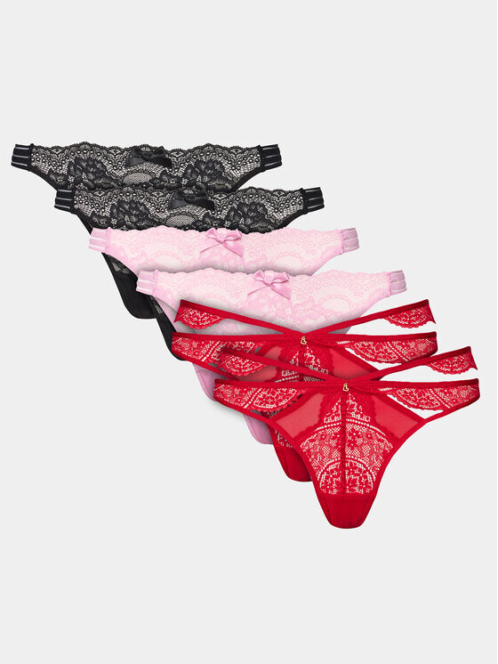 

Набор из 6 стрингов Hunkemöller, мультиколор