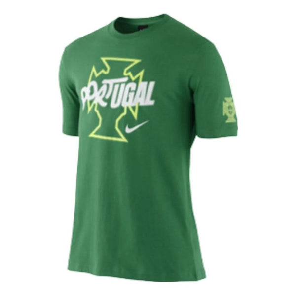 Футболка Nike Portugal Core World Cup 2010 Soccer Tshirt 'Pine Green', зеленый