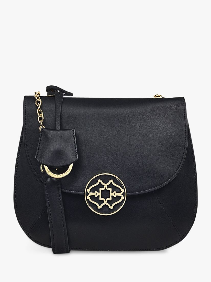 

Маленькая кожаная сумка через плечо Burton Way Radley, черный