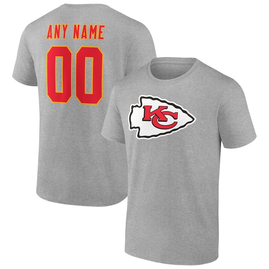 

Футболка с коротким рукавом Fanatics Branded Kansas City Chiefs, серый