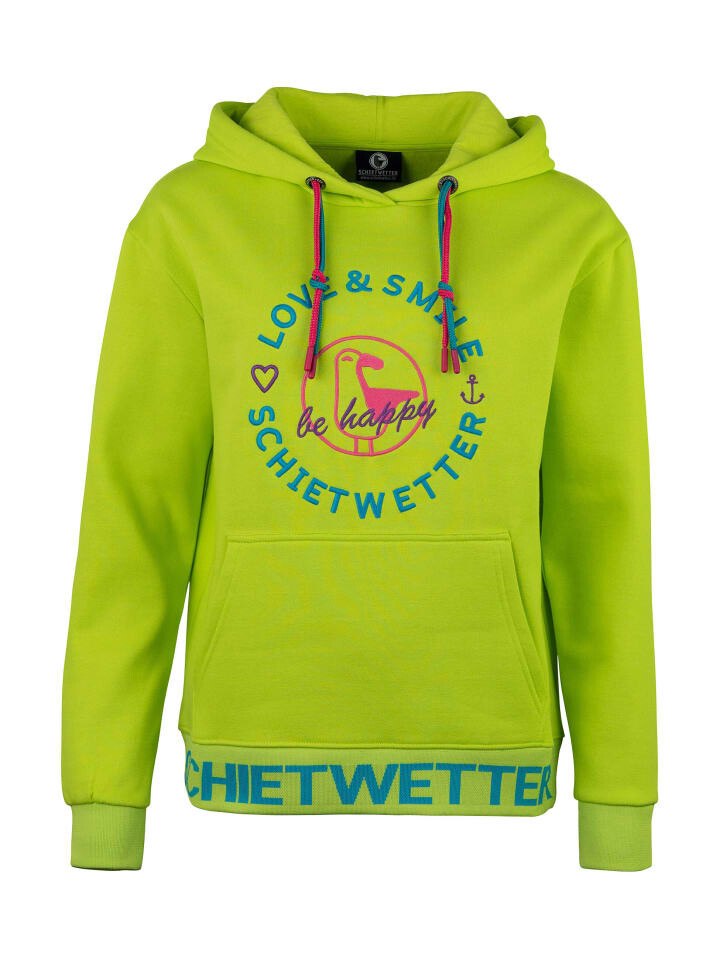 

Худи SCHIETWETTER Haifisch Greta, цвет lime