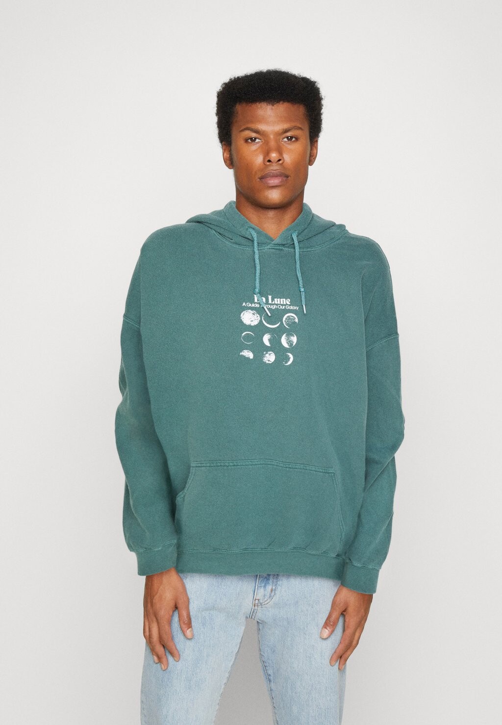 

Толстовка BDG LA LUNE HOOD BDG Urban Outfitters, бирюзовый