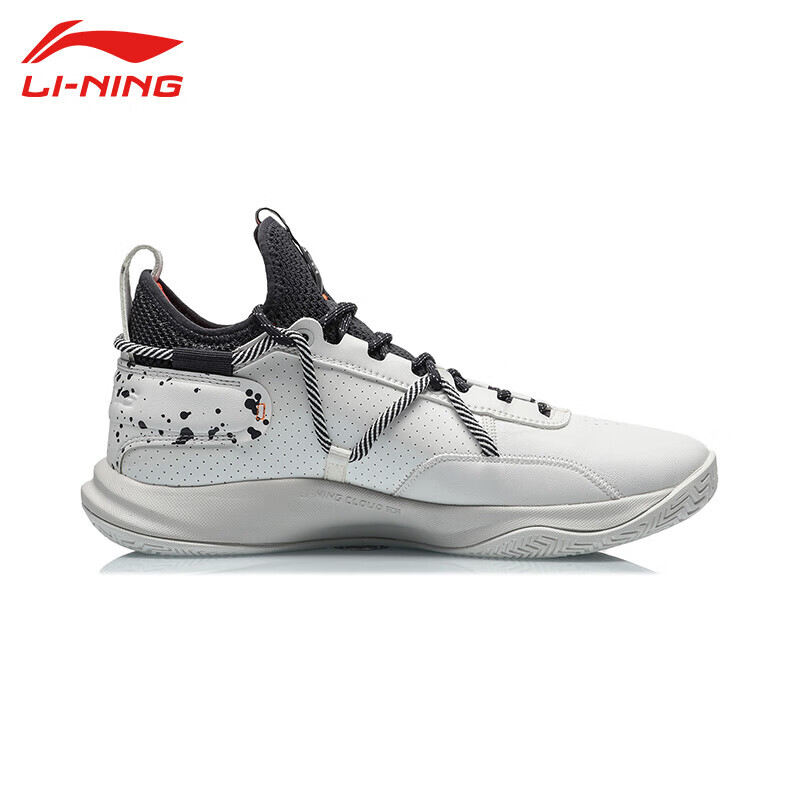 

Кроссовки мужские Li-Ning P047 баскетбольные, молочно-белый / коричневый