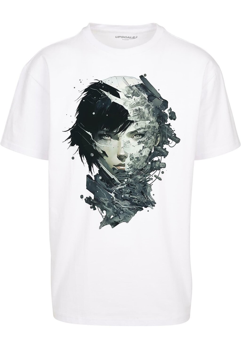 

Футболка с принтом Upscale by Mister Tee, белый