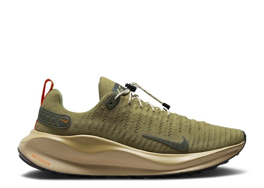 

Кроссовки Nike ReactX Infinity Run 4, цвет Neutral Olive Flax