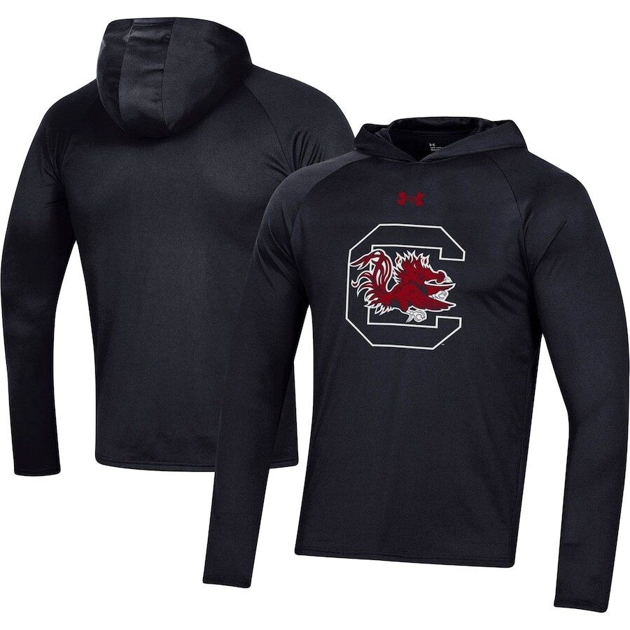 

Футболка с длинным рукавом Under Armour South Carolina Gamecocks, черный