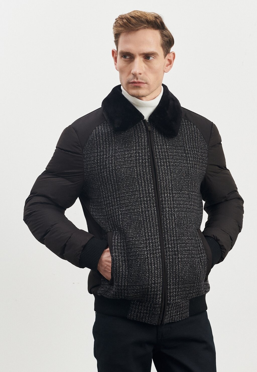 

Демисезонная куртка Ac&Co / Altinyildiz Classics, черный