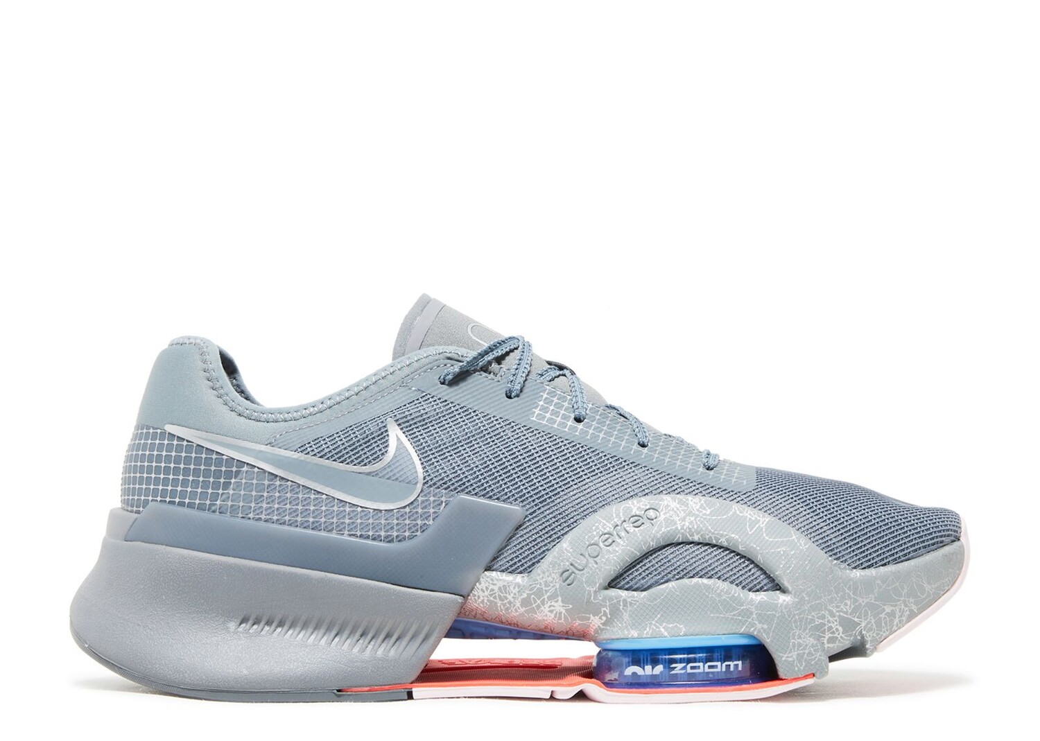 

Кроссовки Nike Air Zoom Superrep 3 'Cool Grey Metallic Silver', серый