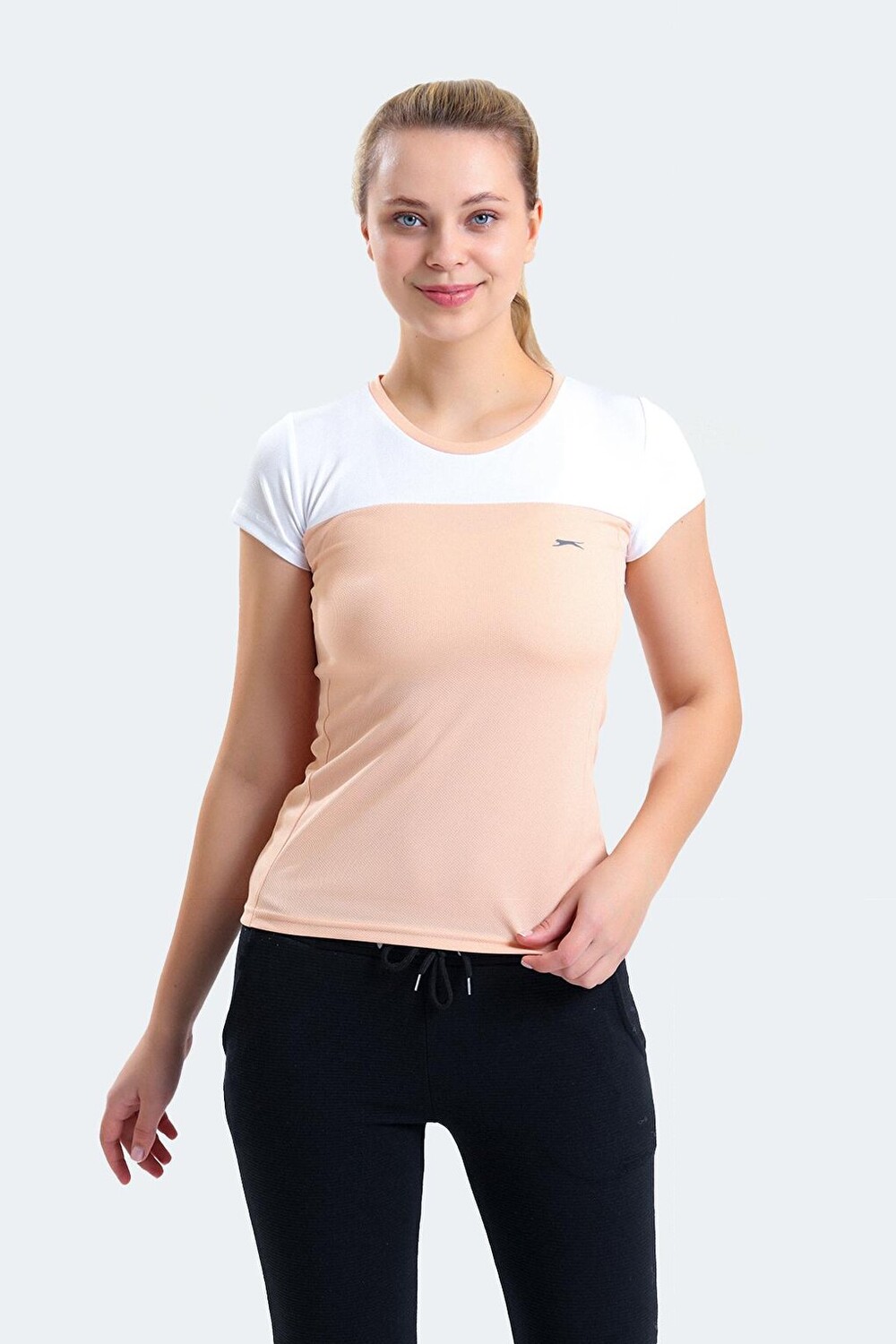 

RANDERS Женская футболка с коротким рукавом лососевая SLAZENGER