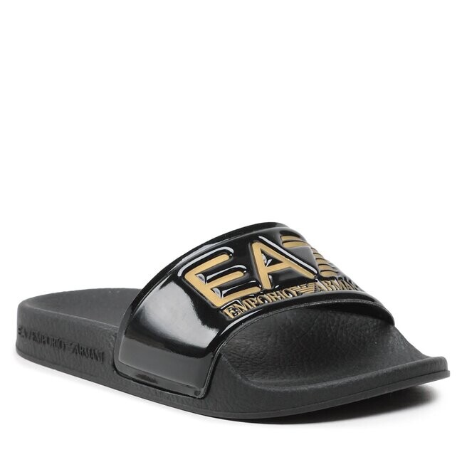 

Шлепанцы EA7 Emporio Armani, черный