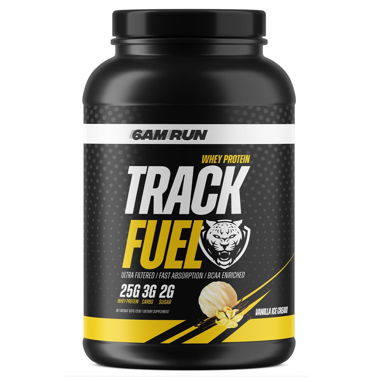 

Track Fuel, сывороточный протеин, ванильное мороженое, 907 г (2 фунта), 6AM Run
