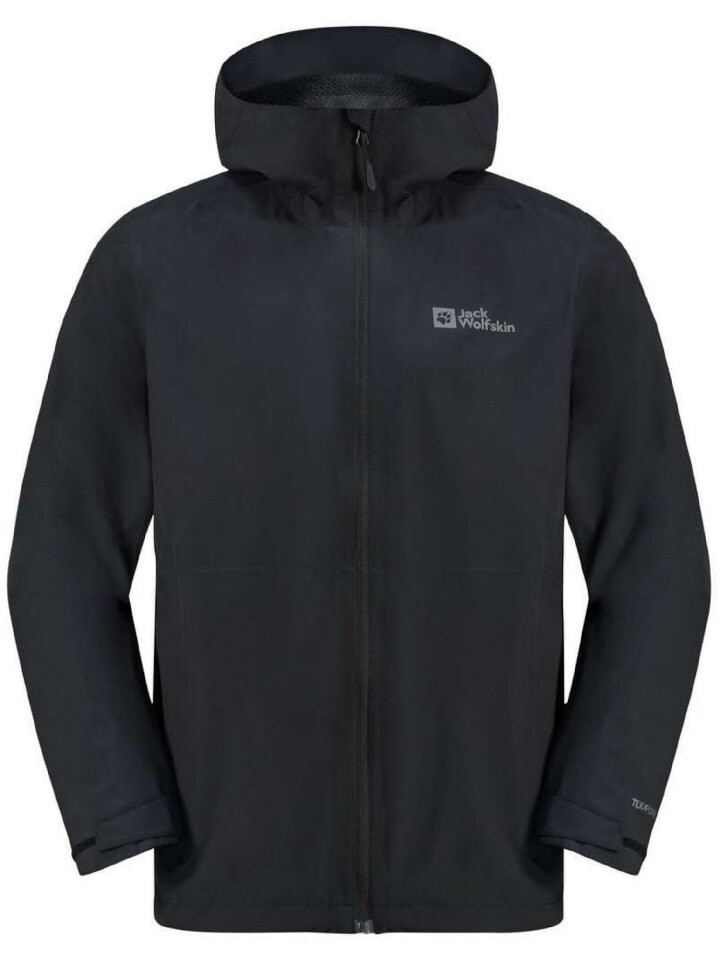 

Дождевик Jack Wolfskin, черный