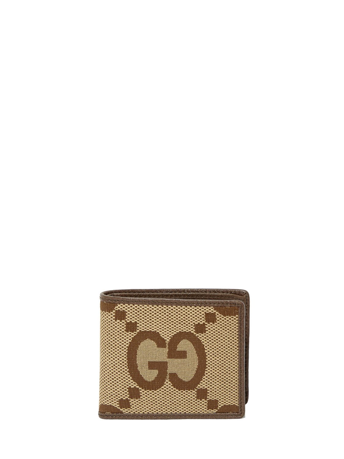 

Кошелек Gucci Jumbo GG canvas, бежевый