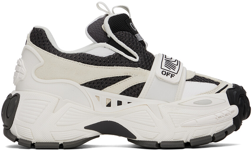 

Бело-черные слипоны Glove Off-White, цвет White black