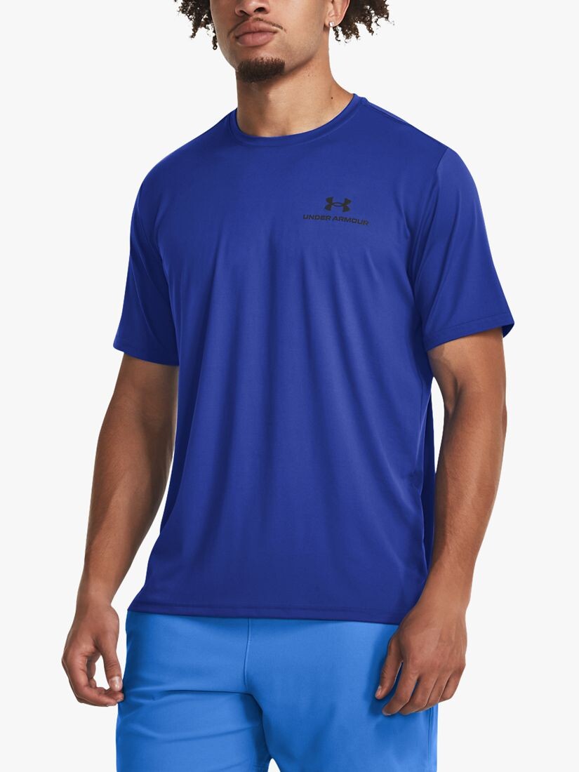 

Спортивная футболка с короткими рукавами Rush Energy Under Armour, команда королевская/черная