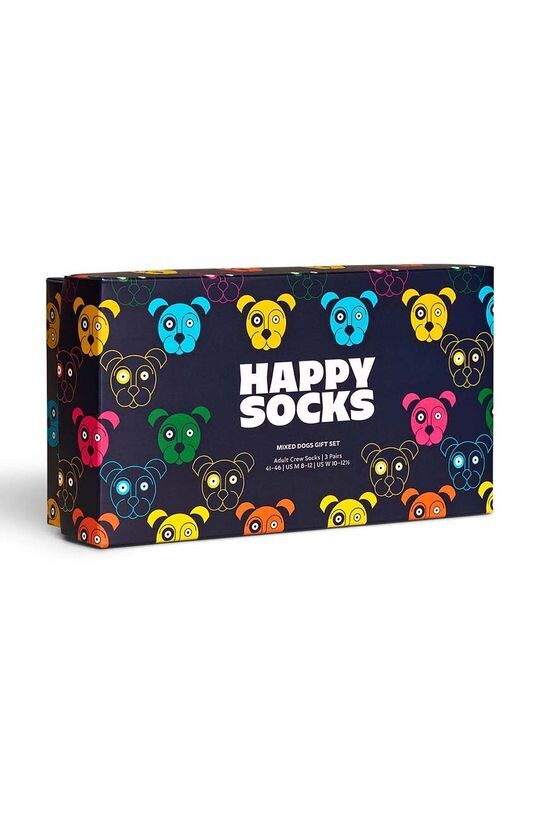 

Носки , 3 пары носков Happy Socks, мультиколор