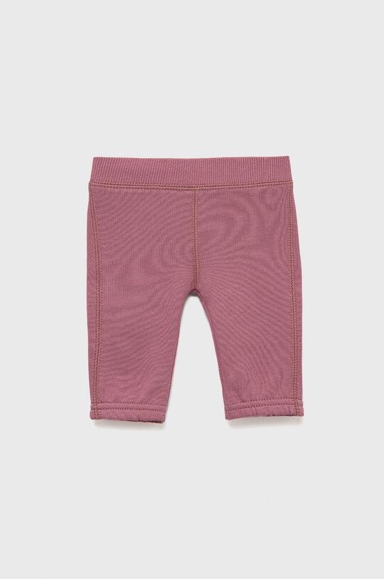 

Детские хлопковые спортивные штаны United Colors of Benetton, фиолетовый