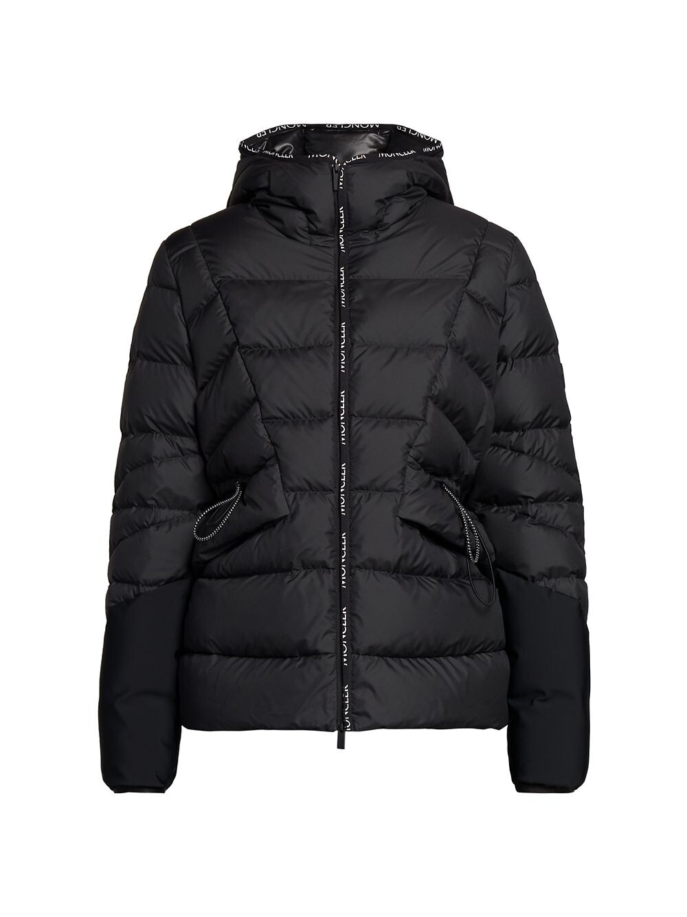 

Матовая черная куртка Sittang Moncler, черный