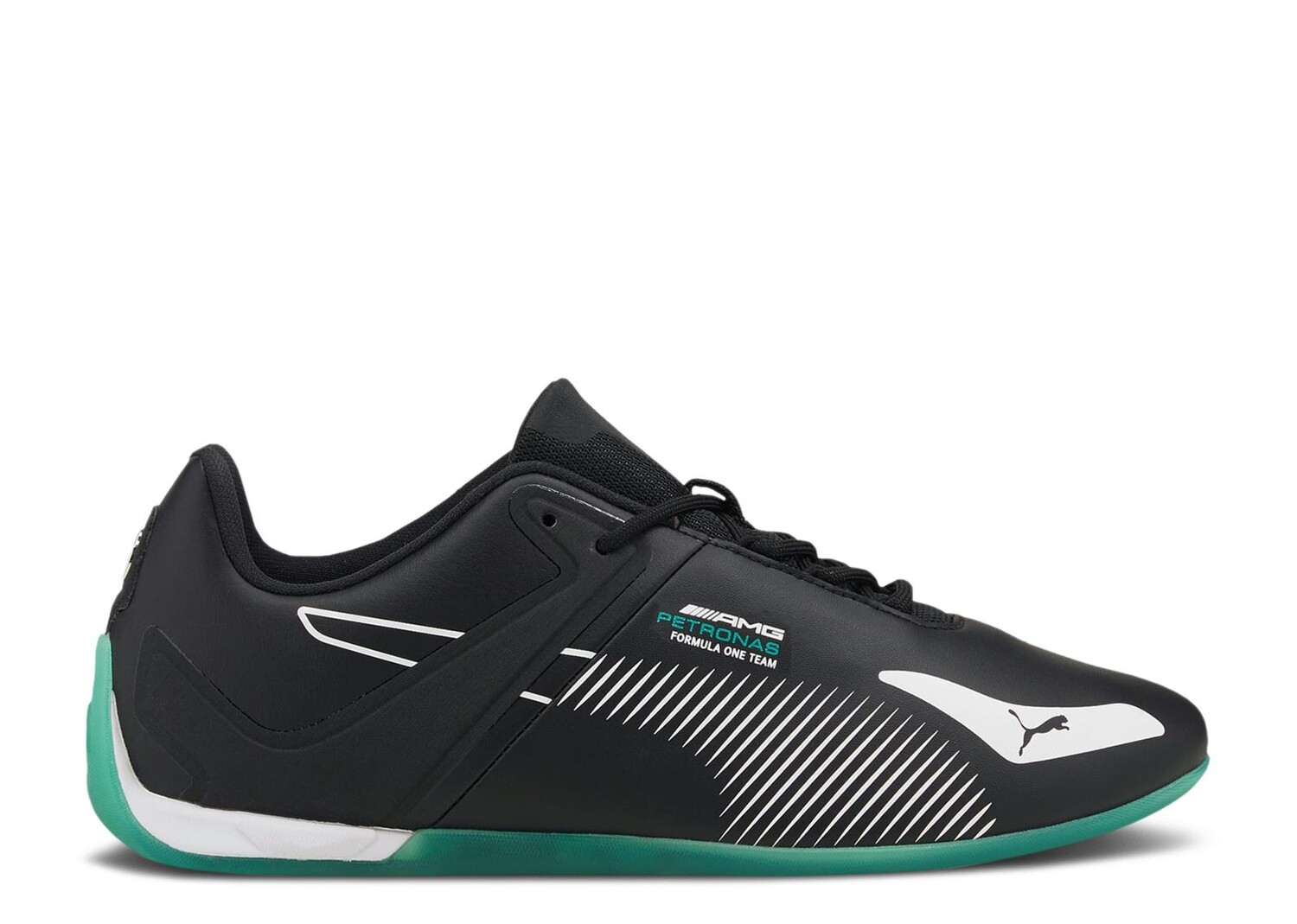 

Кроссовки Puma Mercedes-Amg Petronas F1 X A3Rocat 'Black Spectra Green', черный