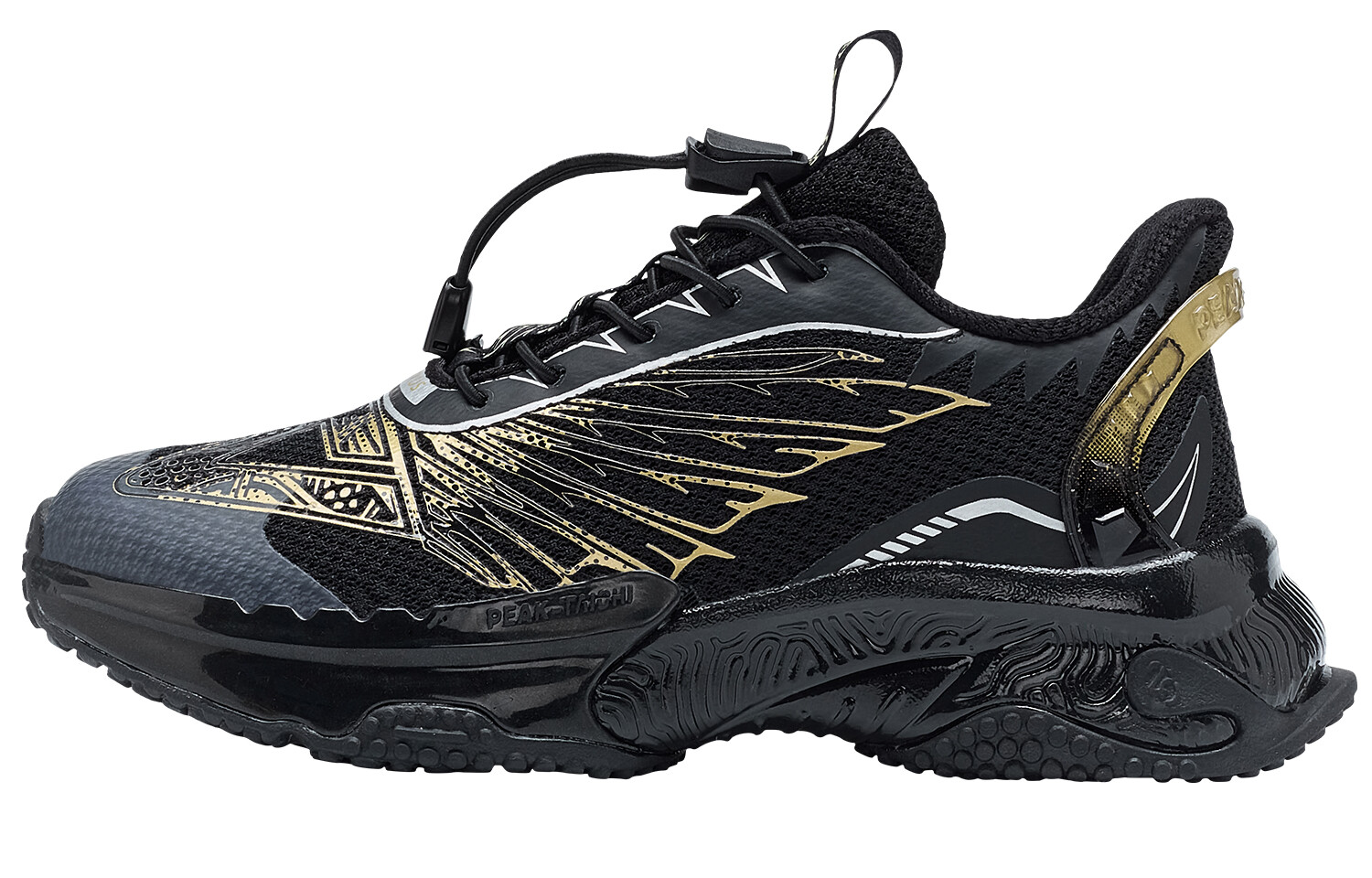 

Детские кроссовки GS Low-top Black/Gold Peak