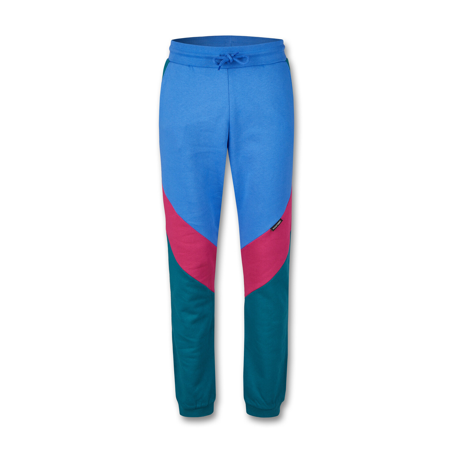 

Спортивные брюки MANITOBER Cut & Sew, цвет Blue/Berry/D.Green