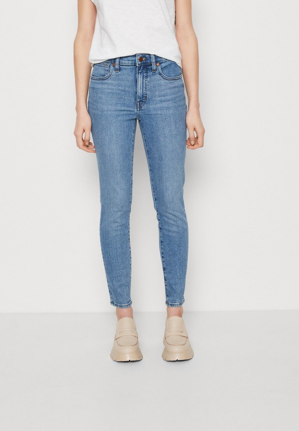 

Джинсы Skinny Fit Madewell, синий