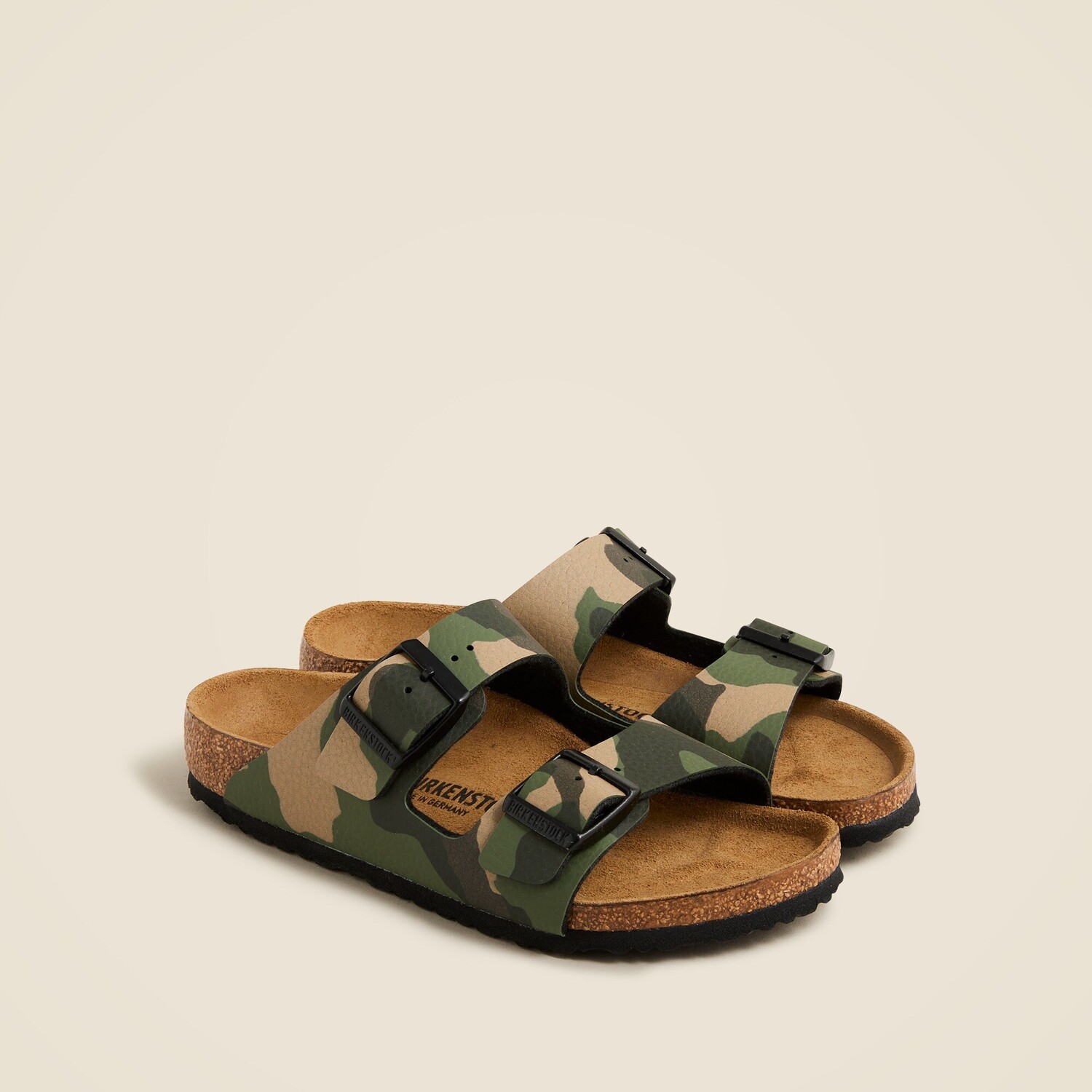 

Сандалии для мальчиков Arizona в камуфляжном цвете Birkenstock, зеленый