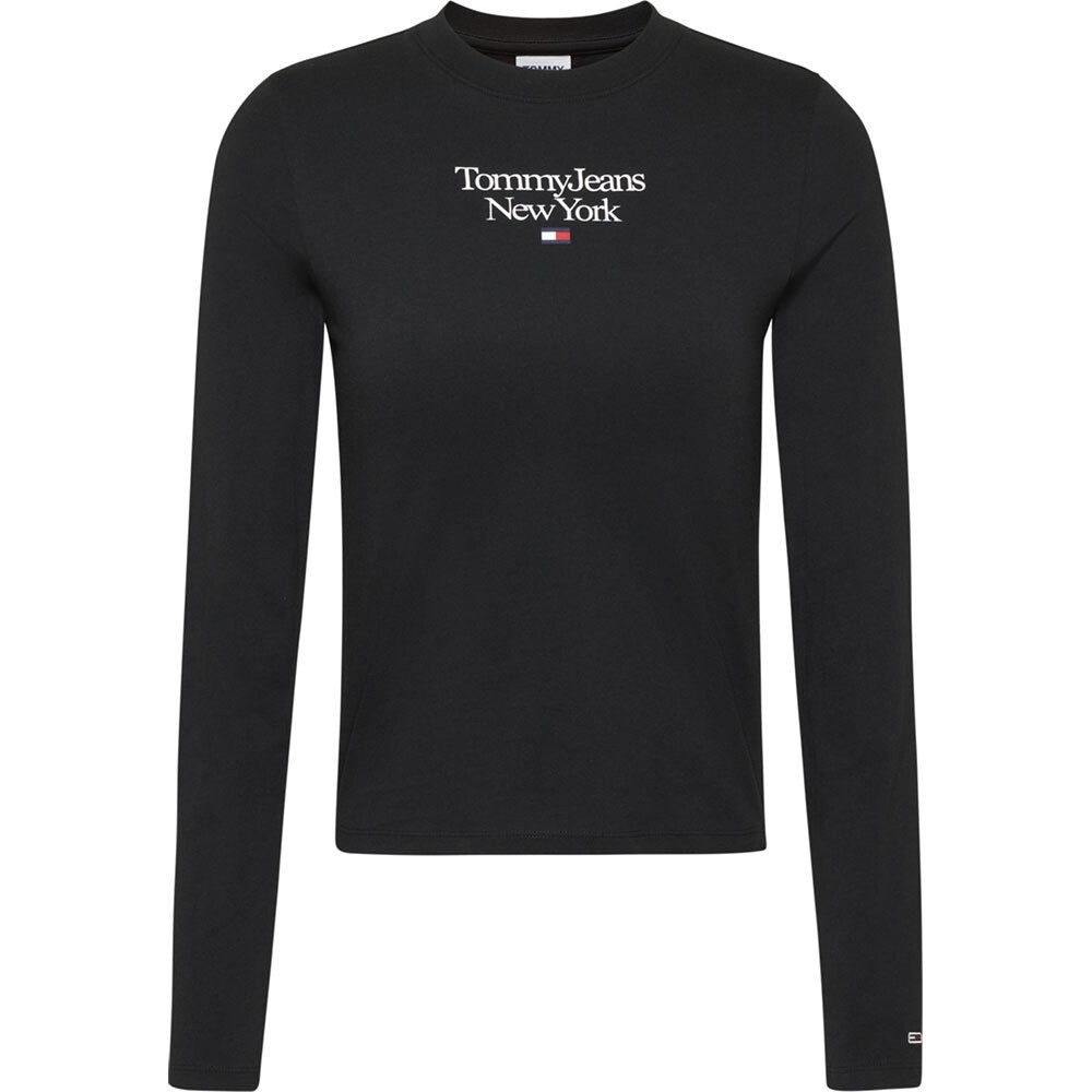 

Футболка с длинным рукавом Tommy Jeans Baby Essential Logo 1, черный