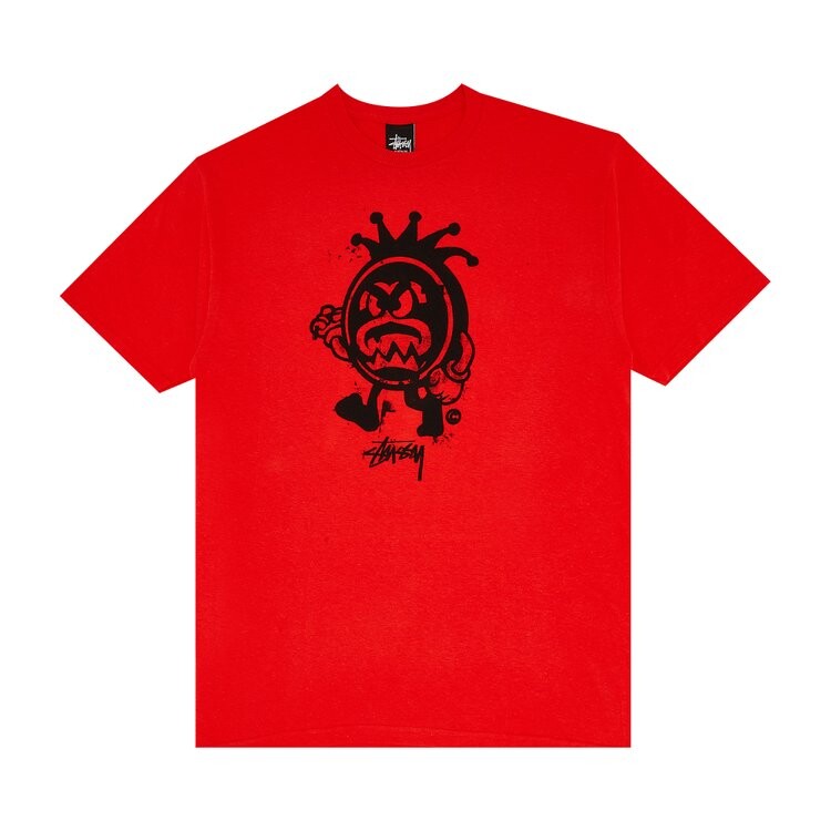 

Футболка Stussy Link Man 'Light Red', красный