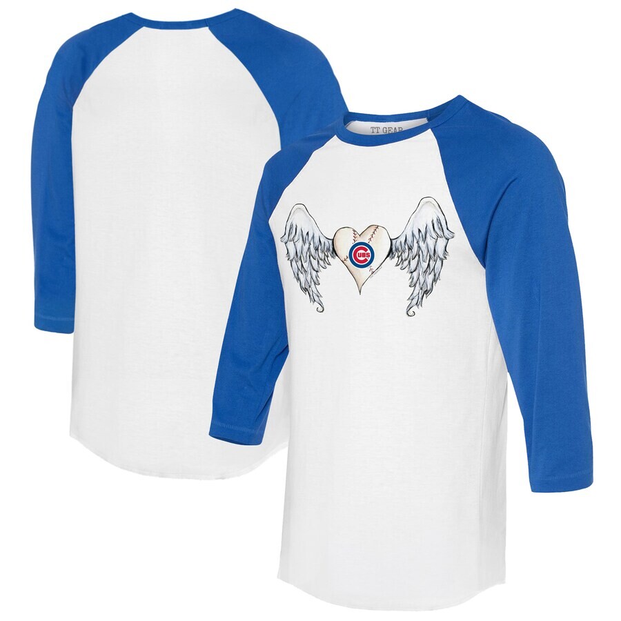 

Футболка с длинным рукавом Tiny Turnip Chicago Cubs, белый