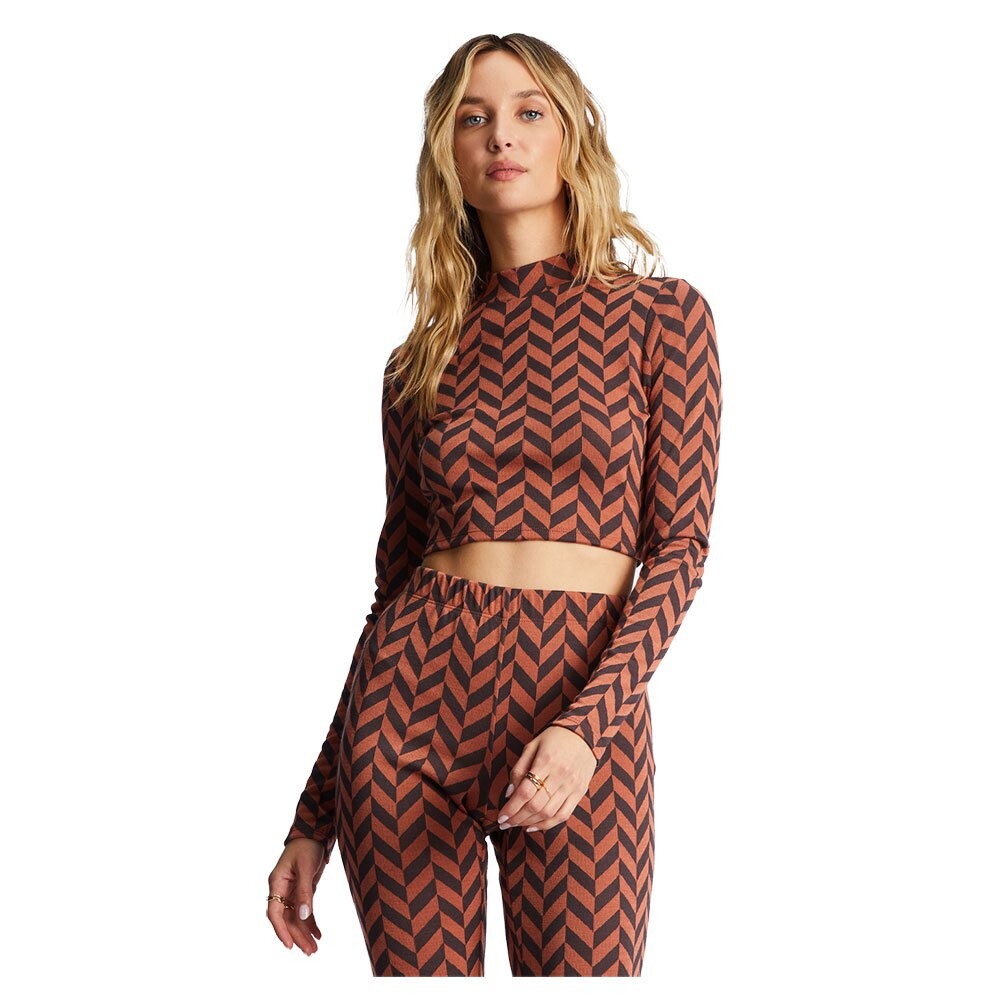 

Топ Billabong New Heights Long Sleeve, коричневый