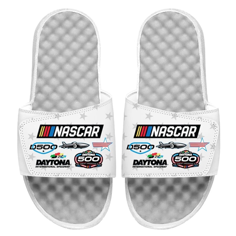 

Шлепанцы ISlide Nascar Merchandise, белый