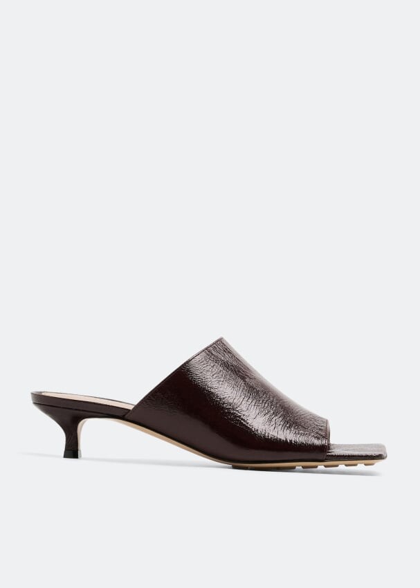 

Мюли Bottega Veneta Stretch, бордовый